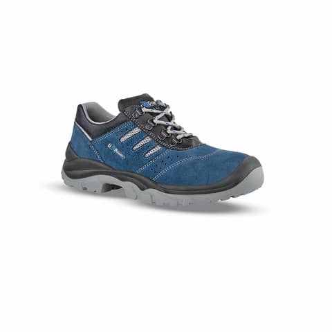 Scarpe antinfortunistiche  in pelle scamosciata Better S1P SRC blu-nere U-Power N° 40 - BC20576-40